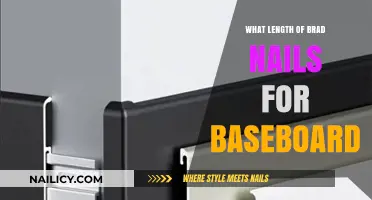Choosing the Right Brad Nail Length for Baseboard Installation