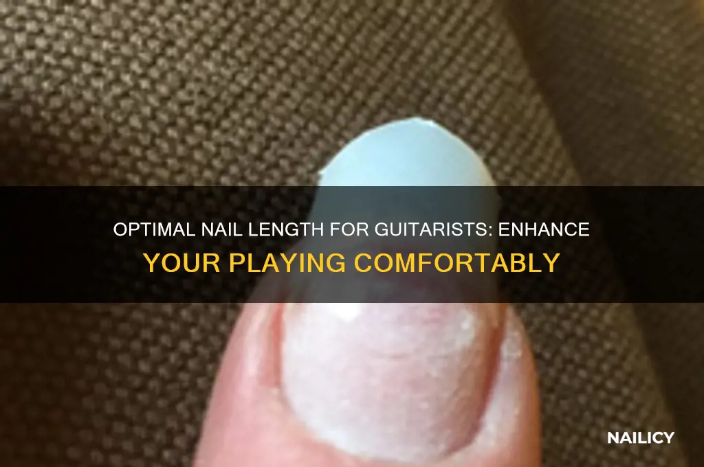 what length should nails be for guitarist