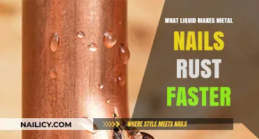 Accelerating Rust: Which Liquid Speeds Up Metal Nail Corrosion?