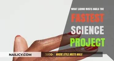 Which Liquid Causes Nails to Rust Fastest? Science Project Revealed