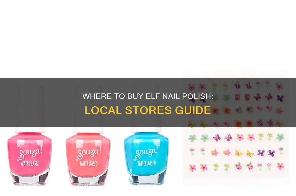 what local store can you find elf nail polish