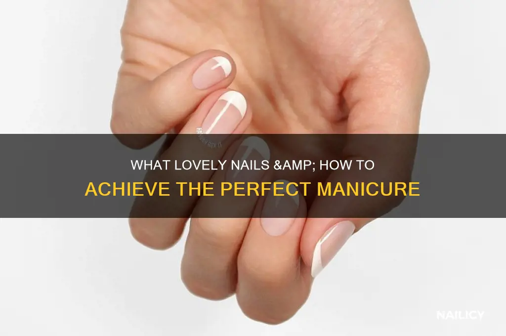 what lovely nails &amp