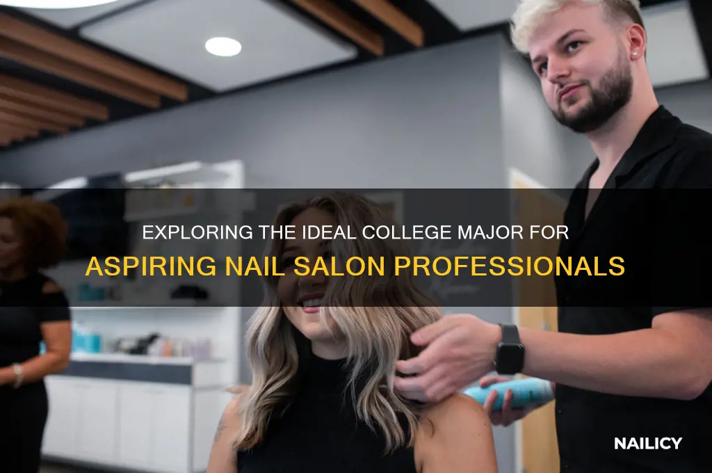 what major is for nail salon