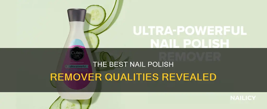 what makes a good nail polish remover