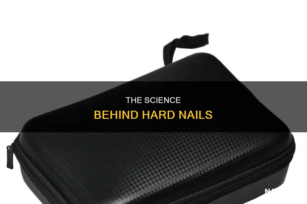 what makes a nail hard