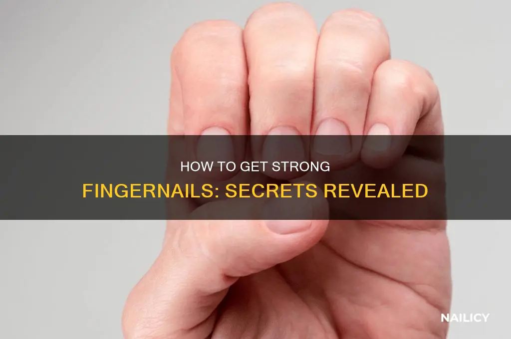 what makes fingernails strong