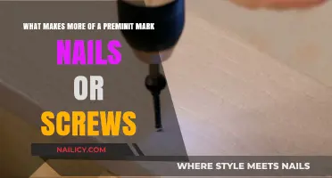 Nails vs. Screws: Which Leaves a More Prominent Mark?