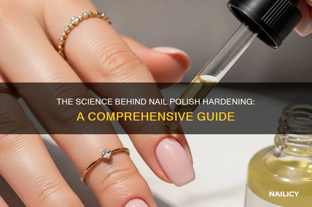 what makes nail polish harden