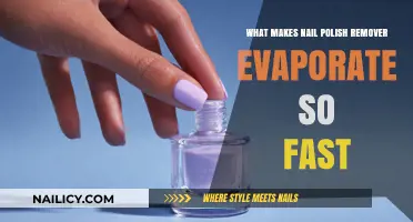 Why Nail Polish Remover Evaporates Quickly