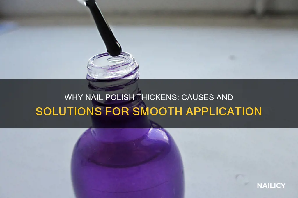 what makes nail polish thick