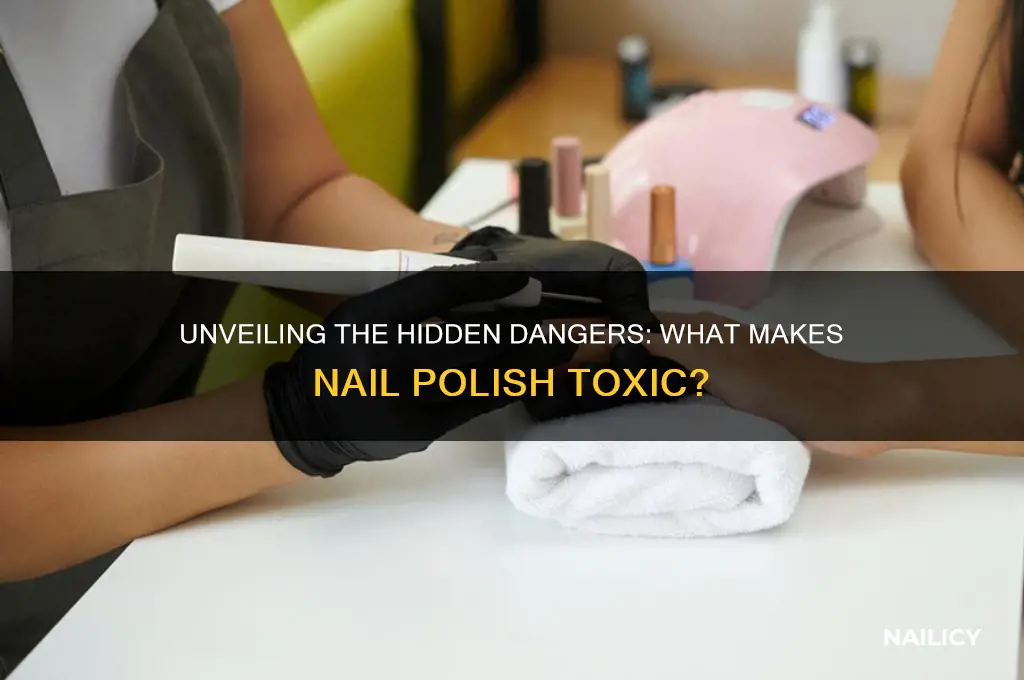 what makes nail polish toxic