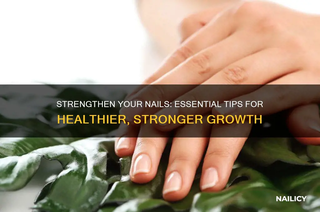 what makes nail stronger