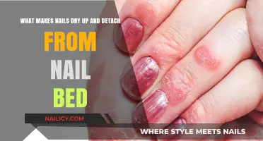 Why Nails Dry Up and Detach from the Nail Bed