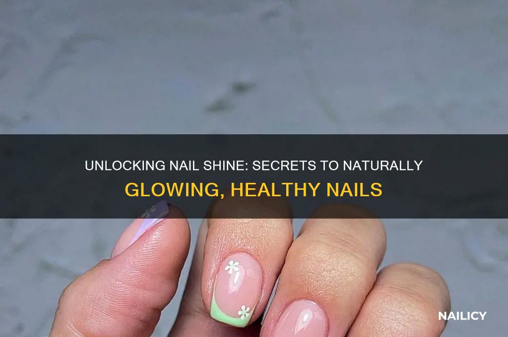 what makes nails shin