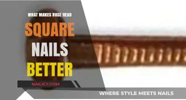 Why Rose Head Square Nails Outshine Others in Durability and Style