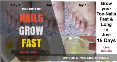 Toe Nails: Rapid Growth Reasons