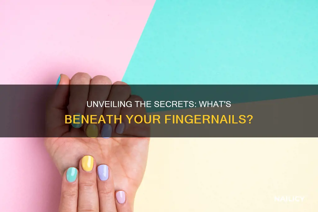 what makes up finger nails