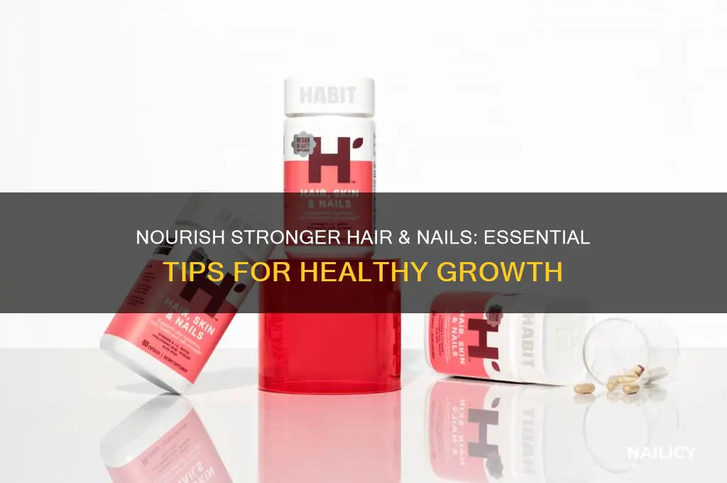 what makes your hair and nails better