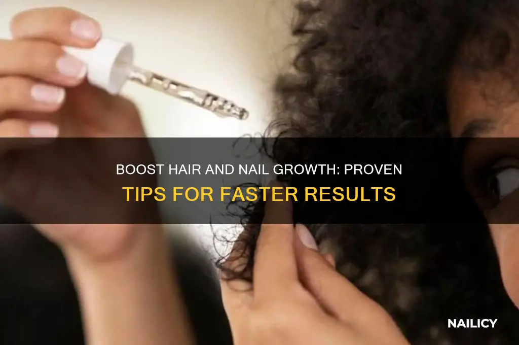 what makes your hair and nails grow fast