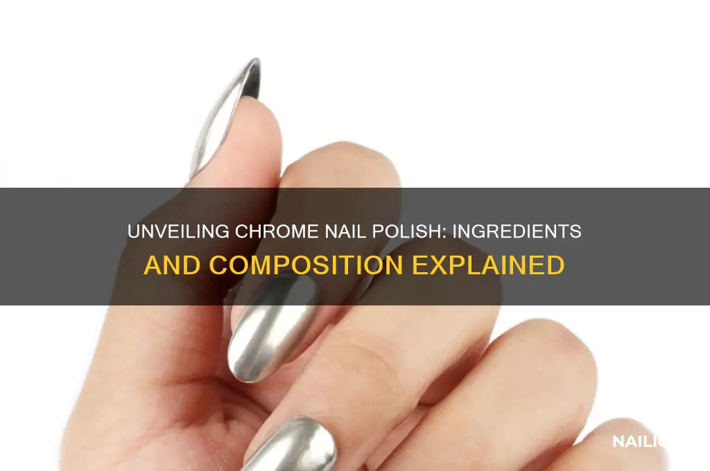 what marerial is the chrome nail polish made out of