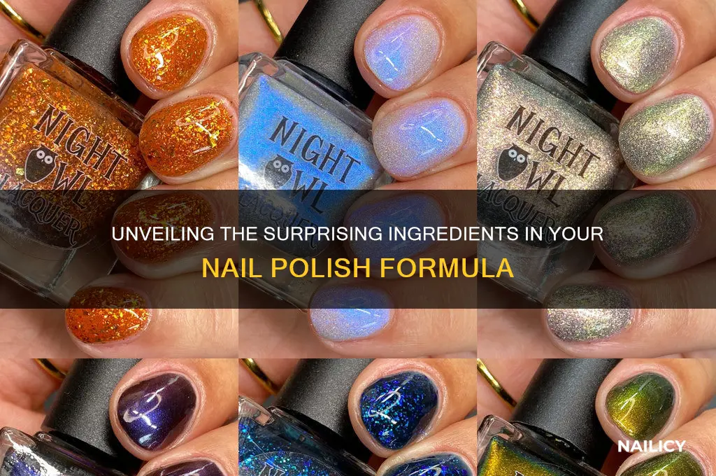 what material is nail poish