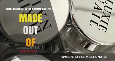 Unveiling Chrome Nail Polish: Ingredients and Material Composition Explained