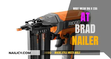 Understanding Brad Nailer Gauge Sizes: 18G vs 23G