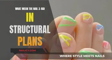 Understanding Structural Plans: 3-16d Toe Nail Explained