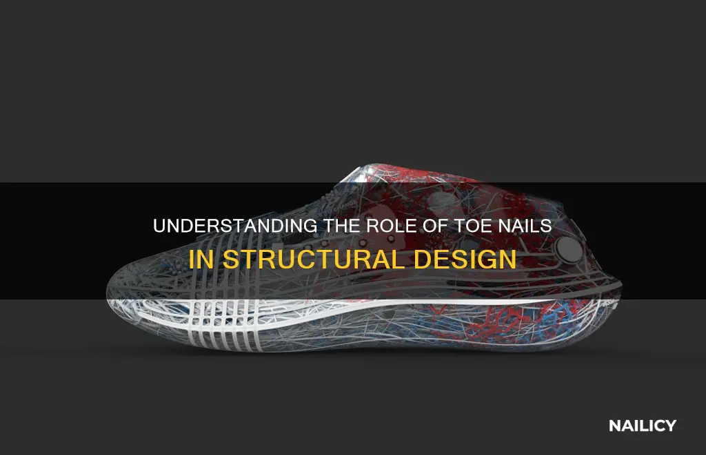 what mean toe nail in structural plans