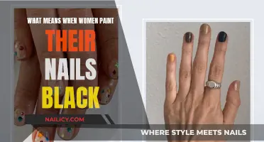 Unveiling the Mystery: Why Women Choose Black Nail Polish