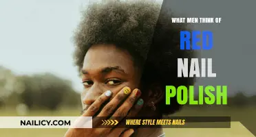 Red Nail Polish: Unveiling Men's Perspectives on This Bold Trend