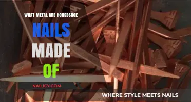 What Metal Are Horseshoe Nails Made Of: Unveiling the Material