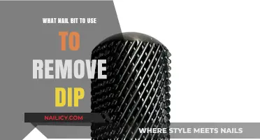 Selecting the Right Nail Bit for Removing Dips