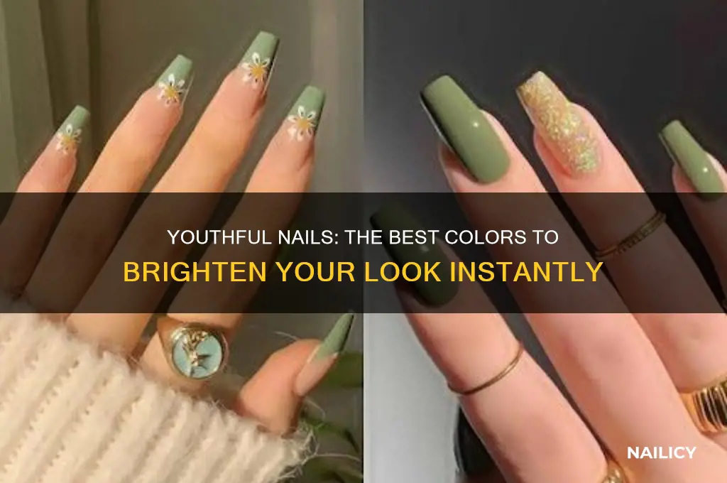 what nail color makes you look younger