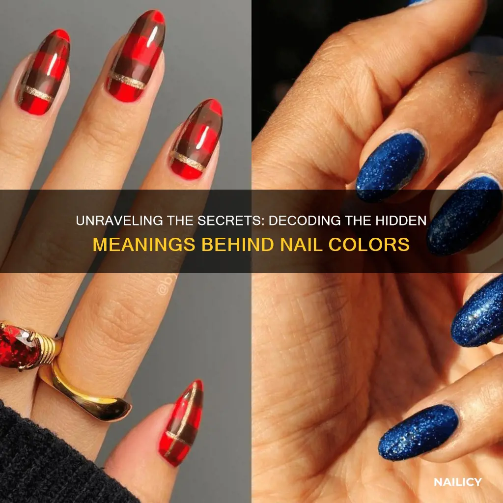 what nail color means taken