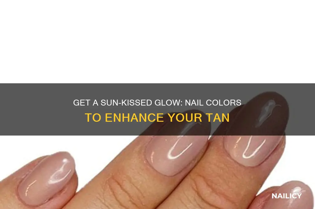 what nail colors make you look tanner