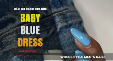 Perfect Nail Polish Shades to Complement Your Baby Blue Dress