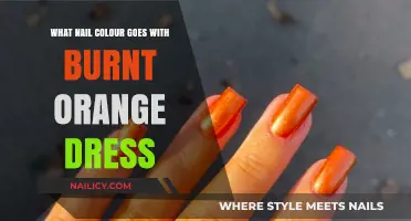 Perfect Nail Colors to Complement Your Burnt Orange Dress
