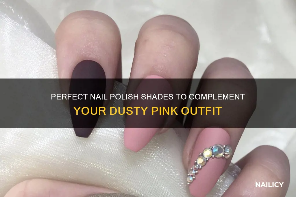 what nail colour goes with dusty pink