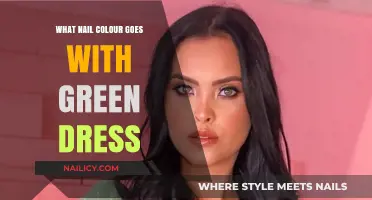 Perfect Nail Colors to Complement Your Stunning Green Dress