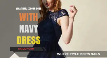 Perfect Nail Polish Shades to Complement Your Navy Dress