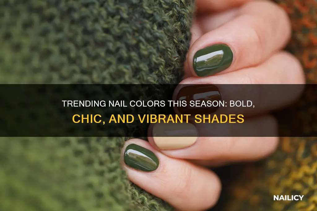 what nail colours are in this season
