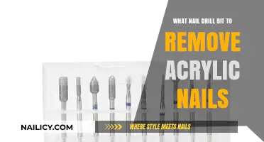 Best Nail Drill Bits for Removing Acrylic Nails