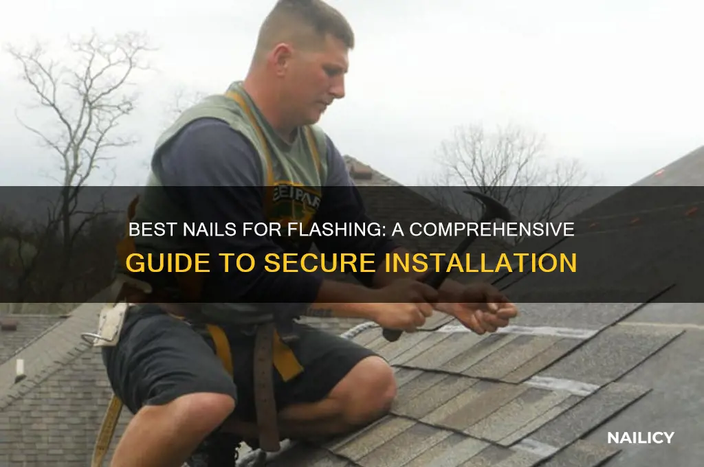 what nail for flaahing