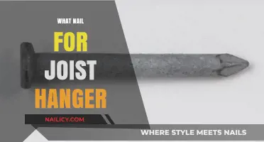 Choosing the Right Nails for Secure Joist Hanger Installation