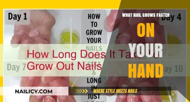 Middle Fingers: Fastest Nail Growth?