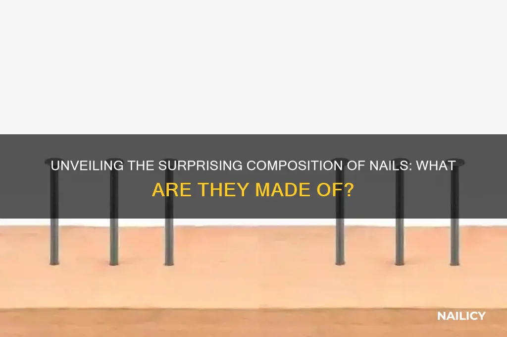what nail made of