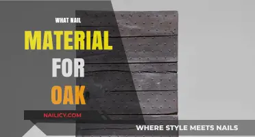 Best Nail Material for Oak Wood: A Comprehensive Guide