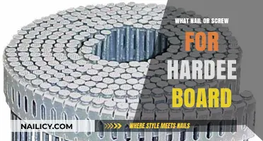 Best Fasteners for Hardie Board: Nails vs. Screws Guide