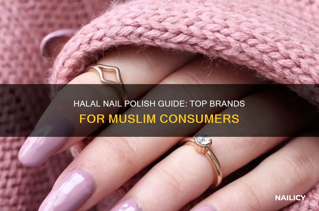 what nail polish brands are halal